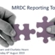 MRDC Reporting Toolkit Webinar