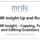QPSMR Insight Copying, pasting and editing questions