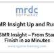 QPSMR Insight From start to finish in 20 minutes